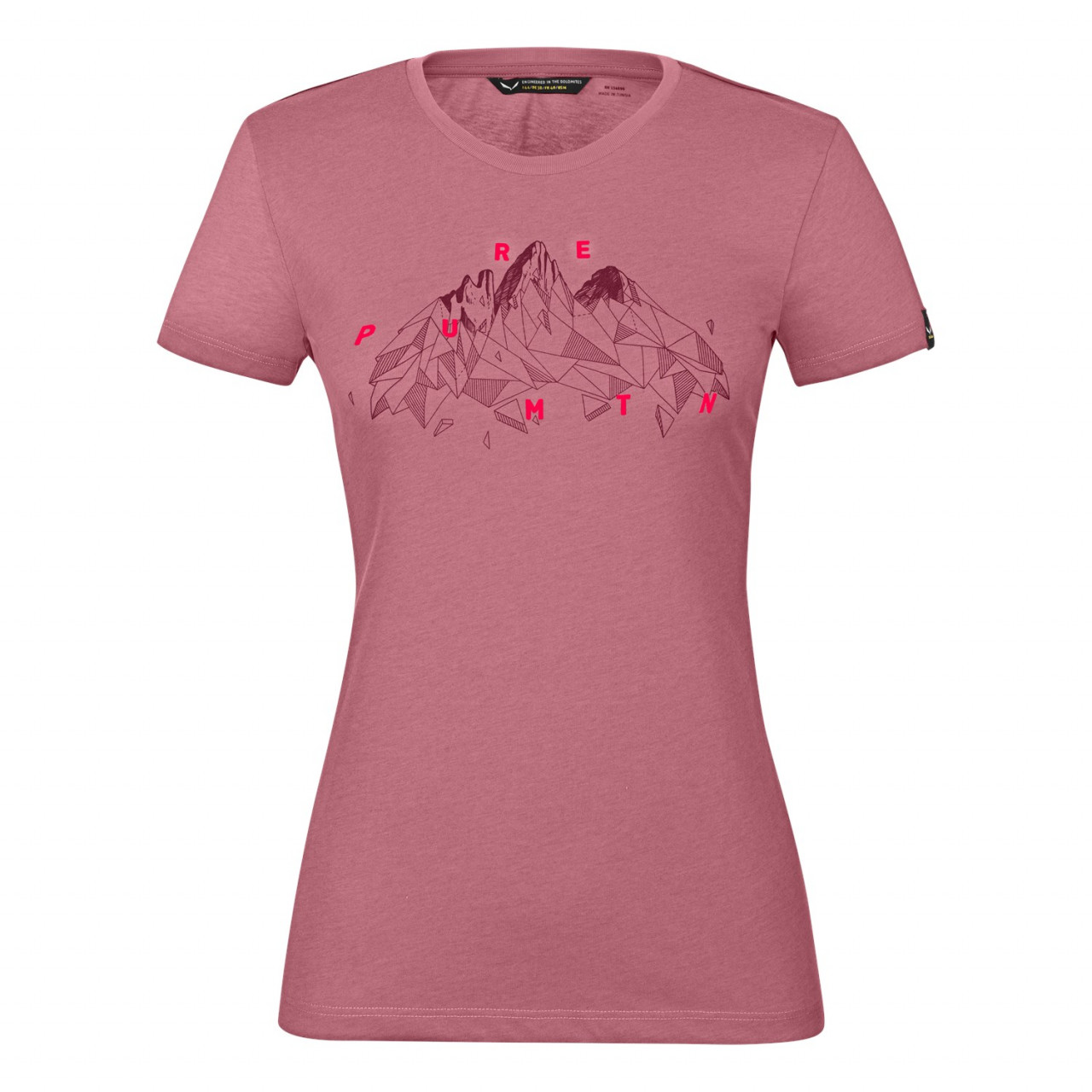 Camisetas Salewa Geometric Dry Mujer Rosas Mexico (OK9136278)